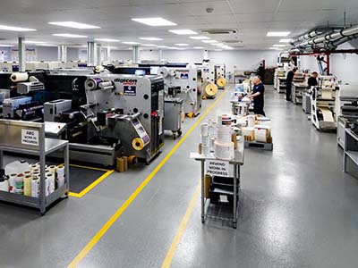 Springfield Label Print volume up at Springfield - Digital Labels & Packaging